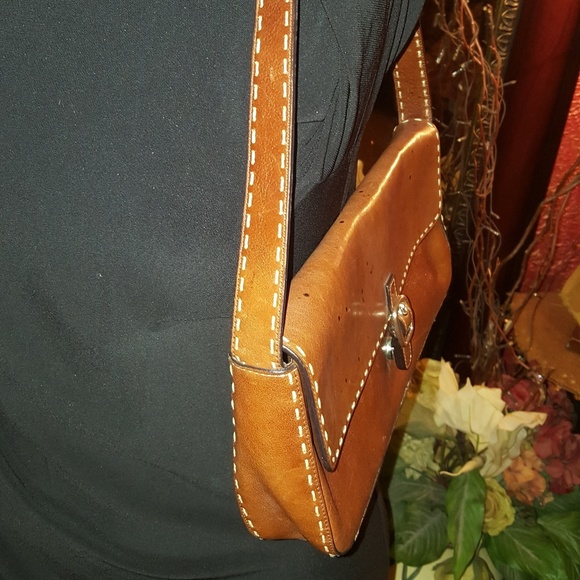 El Portal Genuine Leather Shoulder purse b… - Picture 2 of 8